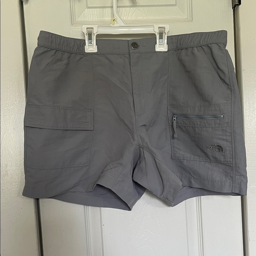 The North Face Men's Charcoal Athletic Cargo Shorts